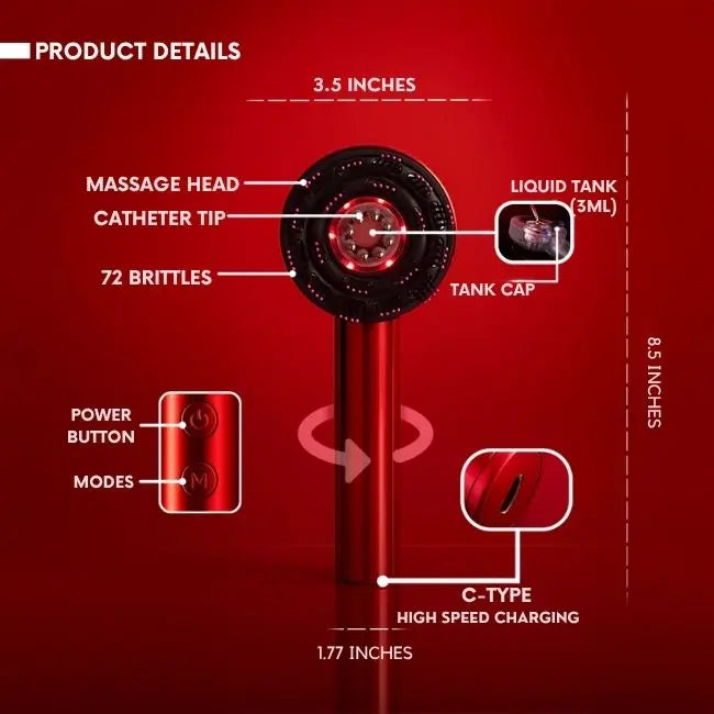 Regrowthé™ - 3 in 1 restorative scalp massager