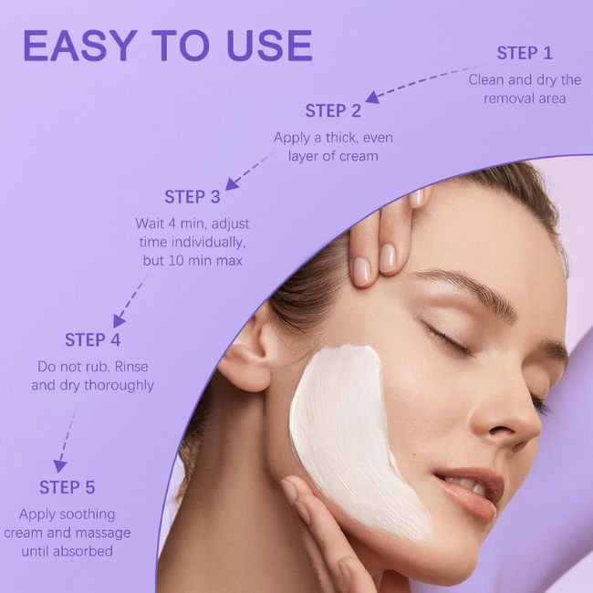 Smoothé™ - Facial Hair Removal Cream