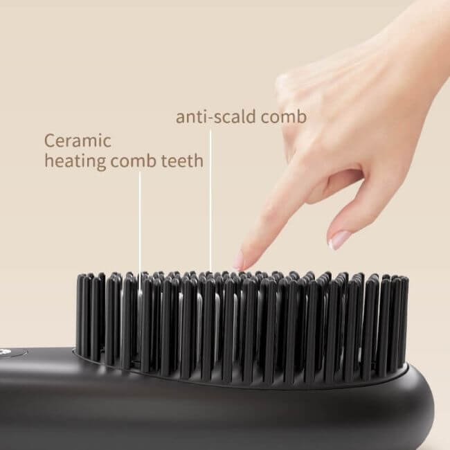 GlamAura+™ - Next-Gen Cordless Hair Straightener