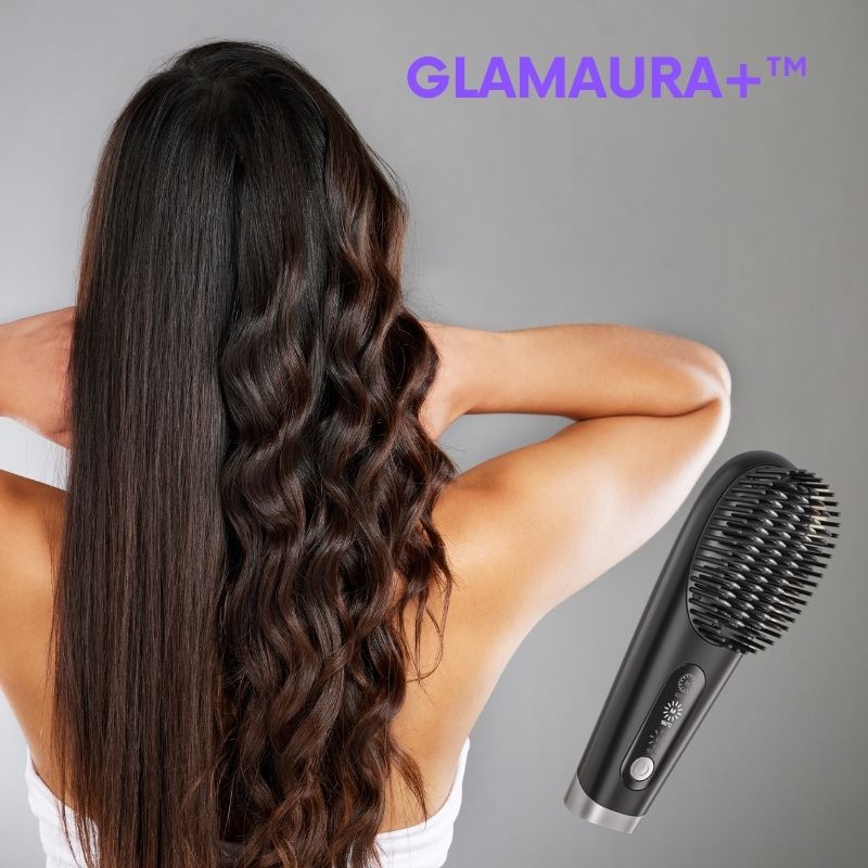 GlamAura+™ - Next-Gen Cordless Hair Straightener