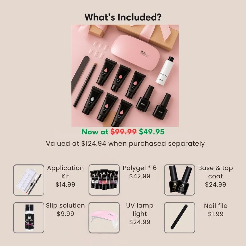 Glossed™ - home studio poly gel kit