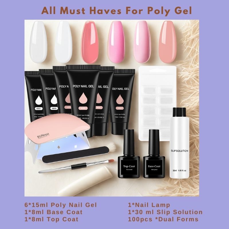 Glossed™ - home studio poly gel kit