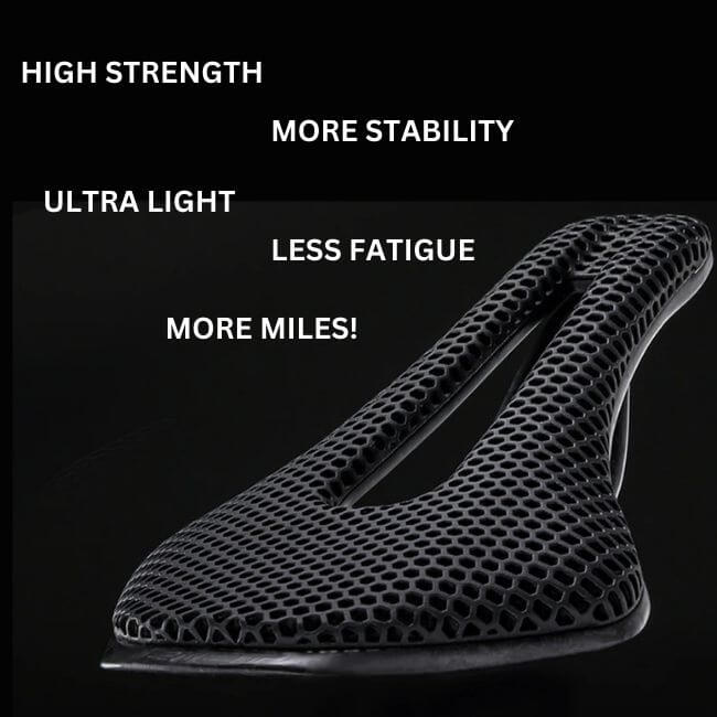 RIDE EASE™ - 3D Printed Ultimate Comfort Saddle